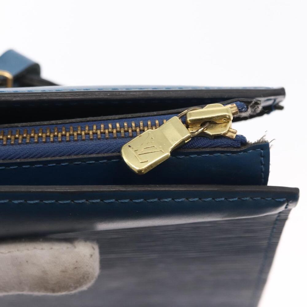 LOUIS VUITTON Epi Riviera Hand Bag Blue M48185 LV Auth 151756 - Picture 9 of 16